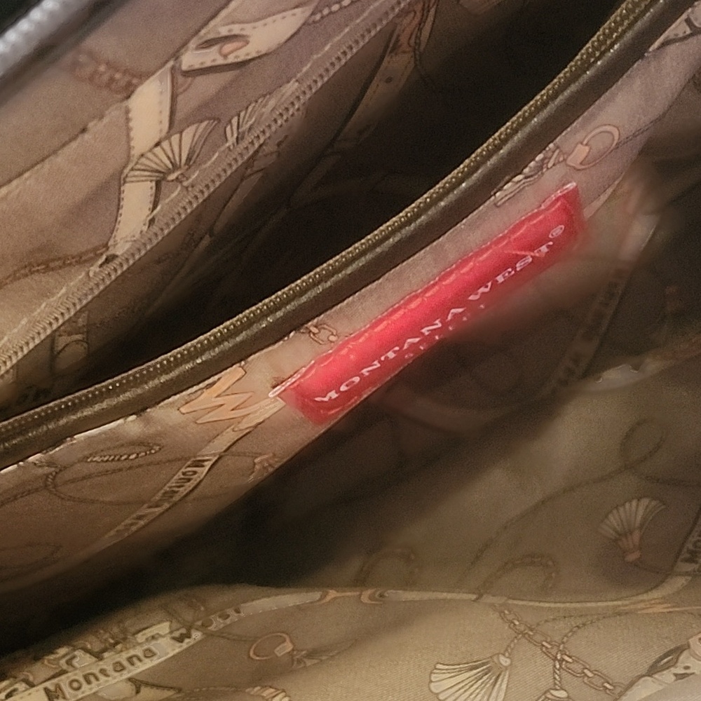 Montana West Chain Shoulder Strap Handbag Totebag - Picture 5 of 14